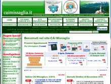 Tablet Screenshot of caimissaglia.it